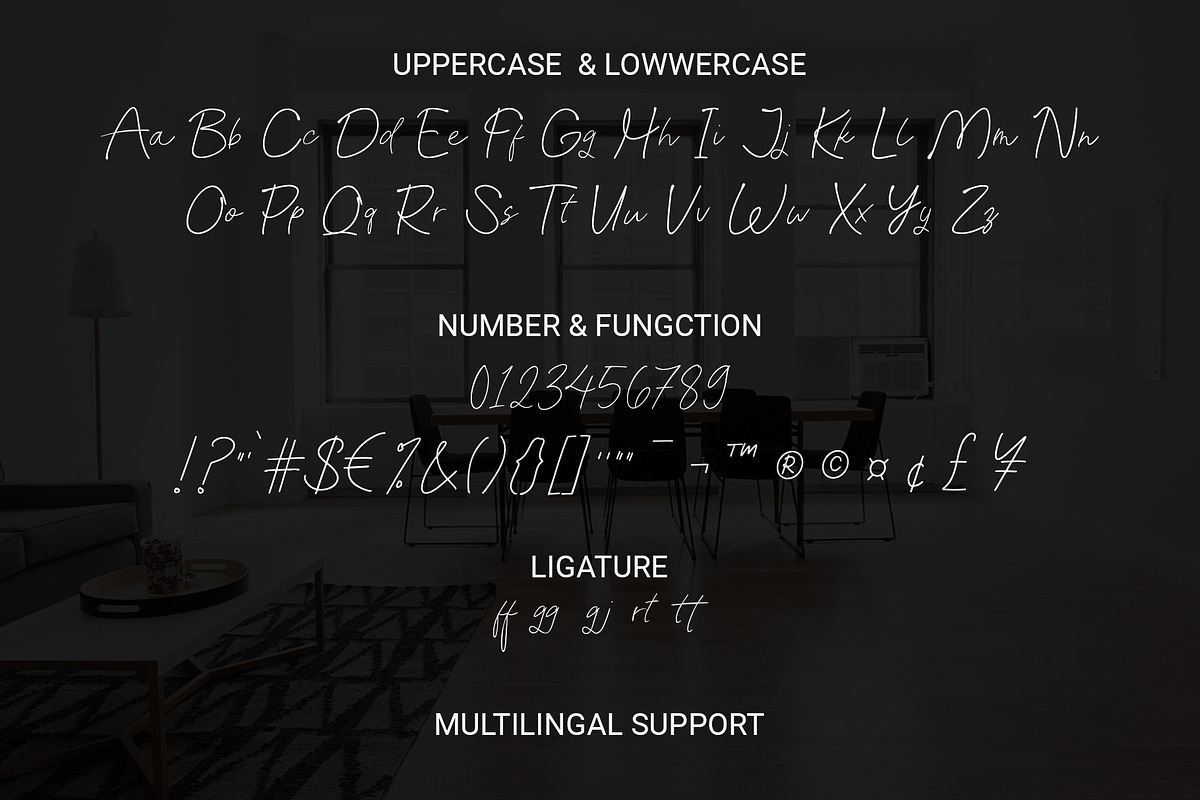 Routtela Elegant Handmade Font, a Font by RHD Creative Studio (Photo 10 of 10)