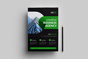 Business Agency Flyer Design, a Flyer Template by VectStock (Thumbnail 1 of 3)