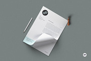 Minimalist Letterhead, a Stationery Template by AyshaCanvas (Thumbnail 2 of 3)