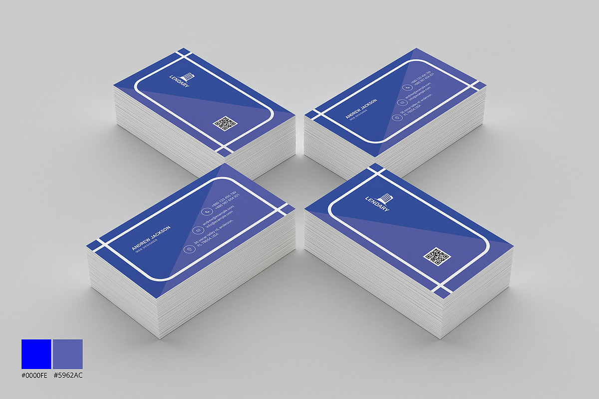 Business Card Template 27, a Business Card Template by BdThemes (Photo 1 of 4)