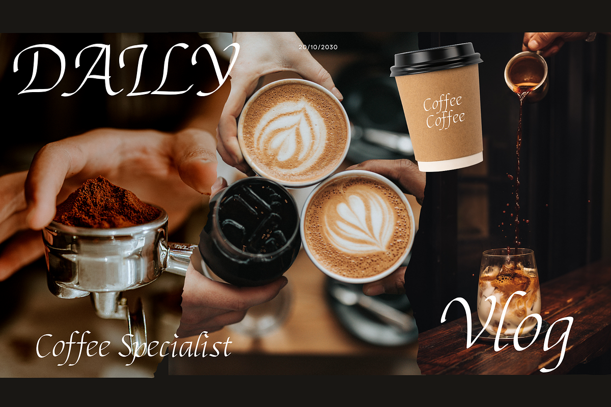 Coffee - Blackletter Fonts, a Blackletter Font by paperinsun (Photo 4 of 12)