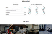 Studio 27 Responsive One Page Theme, a Landing Page Template by IceTemplates (Thumbnail 2 of 3)
