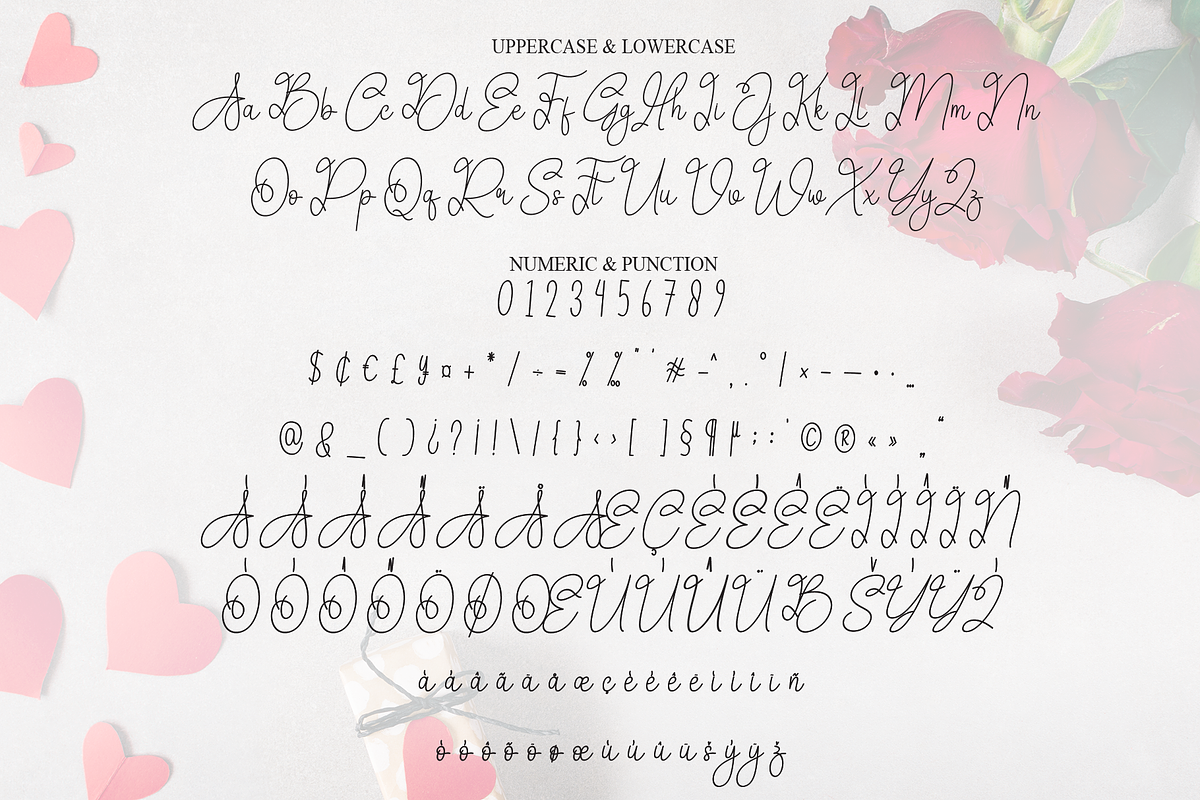 Romantic | Script Font, a Handwritten Font by Scratchones (Photo 7 of 8)