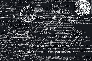 Old Handwritten Overlay PNG Textures