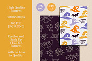 Halloween Funny Patterns Pack, a Pattern Graphic by Katrinelly (Thumbnail 7 of 13)