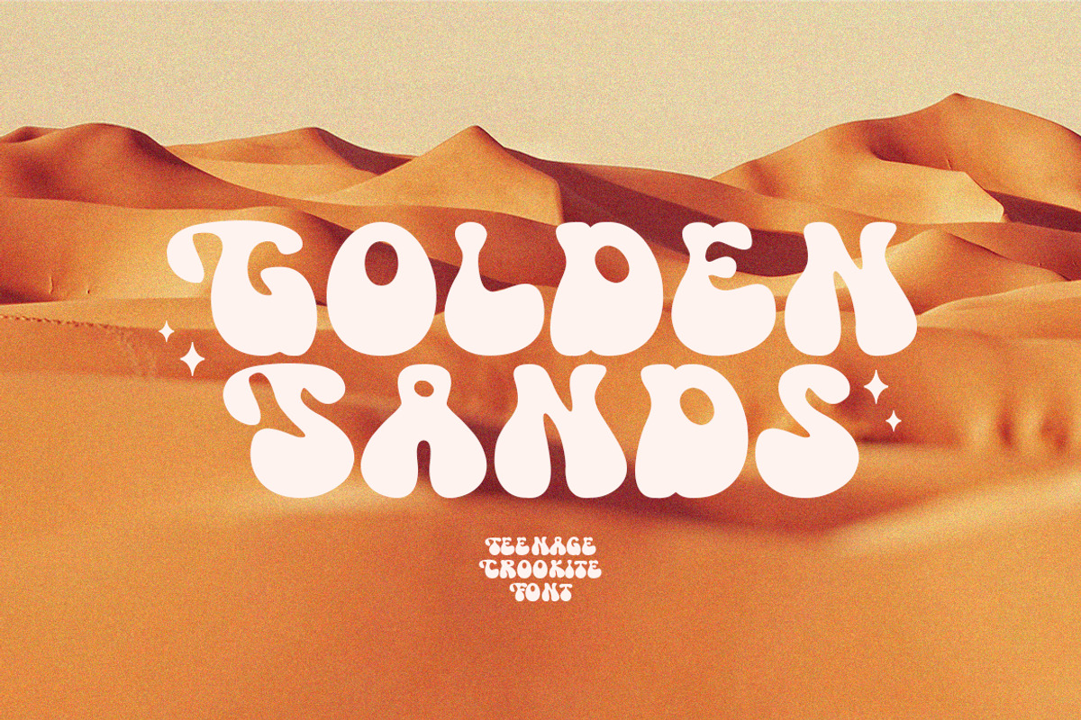 Teenage Crookite, a Sans Serif Font by TeenageFoundry (Photo 3 of 6)
