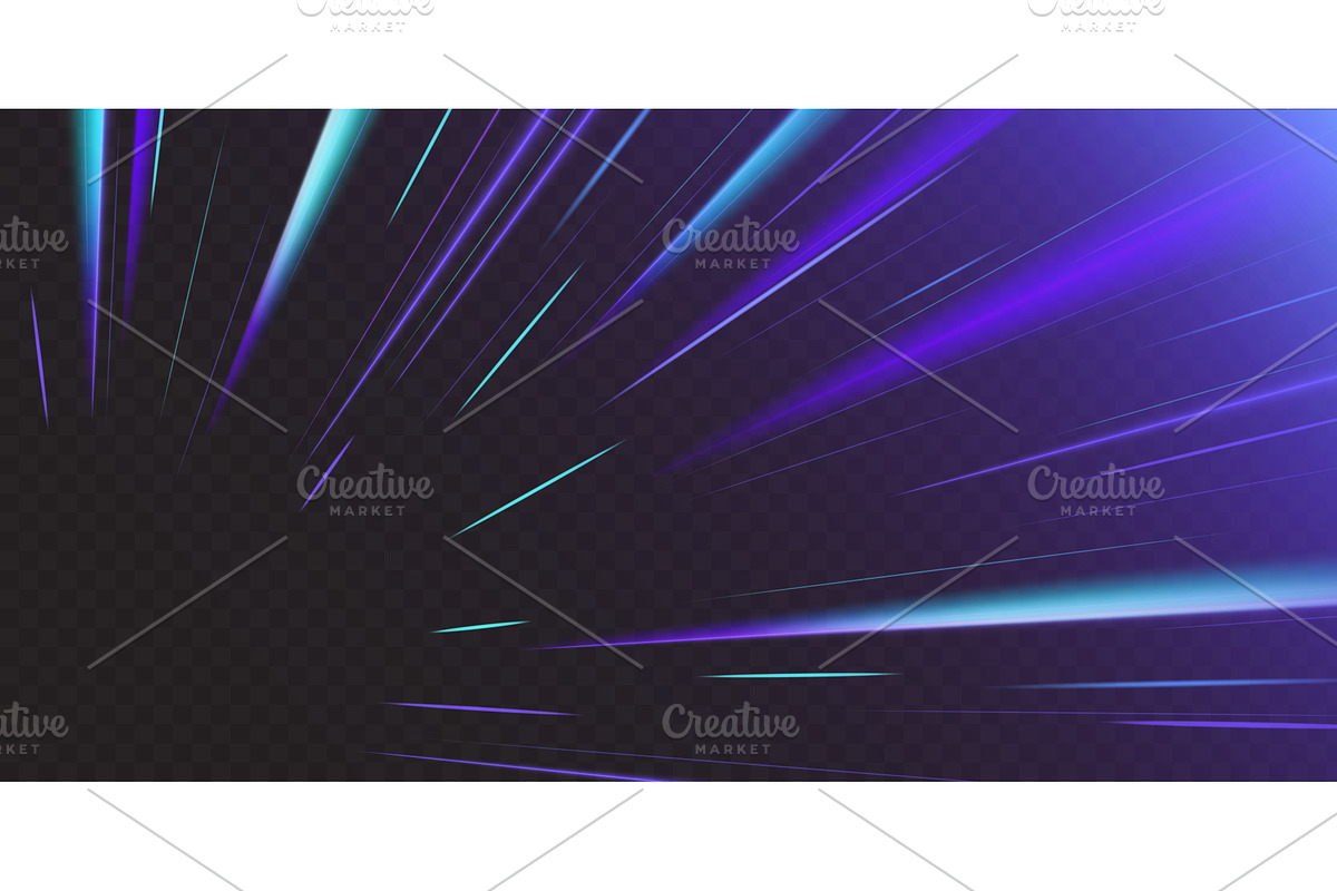 Anime speed motion effect on, an Illustration by art PVP - market