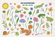Spring Garden Vector Collection, a Pattern Graphic by rouxsupplyco (Thumbnail 6 of 15)