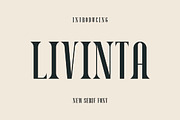 Livinta, a Font by riotama85 (Thumbnail 1 of 5)