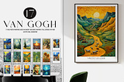 Art Poster Inspired by Van Gogh, a Decorative Illustration by Vibrand Studio (Thumbnail 3 of 12)