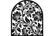 Decorative Arch Window Vector Set, a Decorative Illustration by Designer_Momina (Thumbnail 8 of 21)