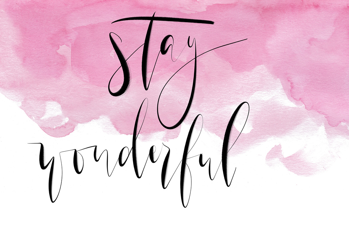 Procreate Hand Lettering Toolkit, a Brush Add-On by Honey & Jazz Co. (Photo 8 of 16)