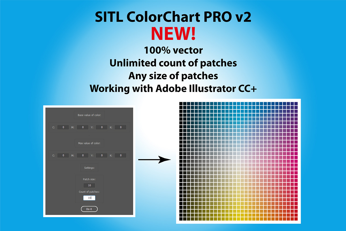 SITL ColorChart PRO v2, a Plug-in Add-On by sitl