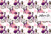 Halloween Fashion Witch Patterns, a Pattern Graphic by KaramfilaS (Thumbnail 18 of 22)
