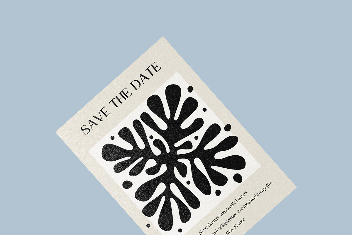 Amelie - Wedding invitation suite, a Stationery Template by SydneyResnik (Photo 5 of 7)