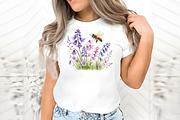 Spring bees clipart, an Illustration by RobertsArt (Thumbnail 5 of 7)