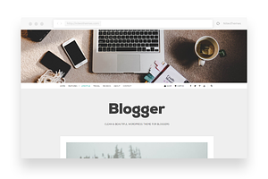 Blogger - WP Blog With WooCommerce