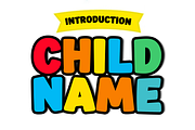 Child Name, a Script Font by InermediaSTUDIO (Thumbnail 1 of 7)