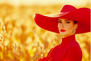 Portrait of a fashionable adult, a Beauty & Fashion Photo by Lermont51