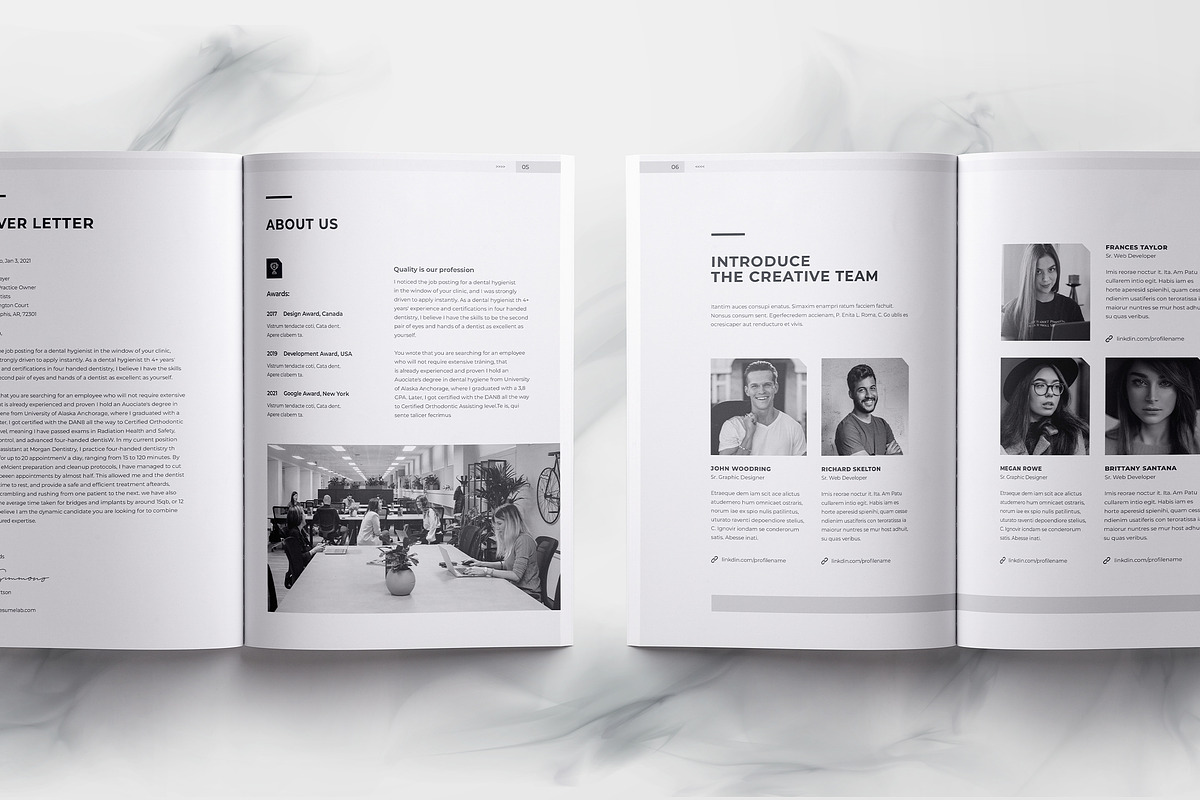 Business Proposal | InDesign | Word, a Brochure Template by Theme Weavers (Photo 2 of 6)