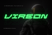 Ireon Cyberpunk - Modern Logo Font, a Sans Serif Font by Nirmana Visual (Thumbnail 8 of 9)