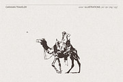 Vintage Middle Eastern Architecture, an Empty State Illustration by TheMountBirdStudio (Thumbnail 6 of 9)