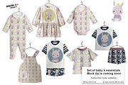 Baby Jumpsuit Mock Up, an Apparel Mockup by Mockup Up! (Thumbnail 5 of 5)
