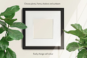 Square frame mockup creator, a Household Mockup by Negative Space (Thumbnail 7 of 7)