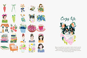 Cozy life clipart bundle, a Decorative Illustration by Patishop Art (Thumbnail 9 of 10)