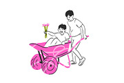Garden graphics, a Person Illustration by Anastasy_helter (Thumbnail 18 of 18)