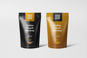 Coffee Pouch Mockup, a Packaging Mockup by zpackcreative