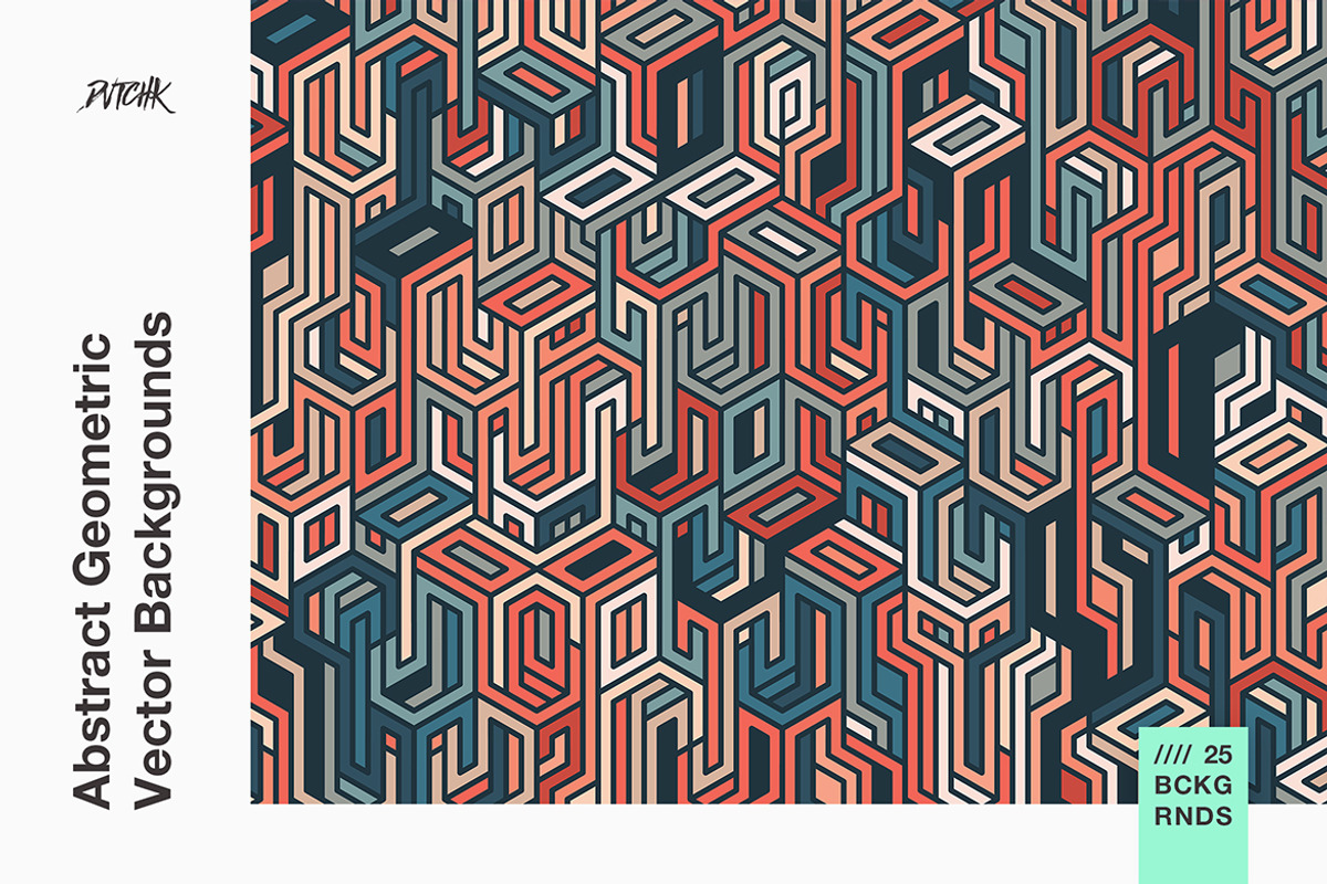 Abstract Geometric Vector Background, a Background Graphic by dvtchk (Photo 13 of 16)