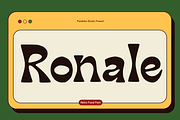 Ronale - Retro Food Font, a Serif Font by Pandeka Studio (Thumbnail 1 of 9)
