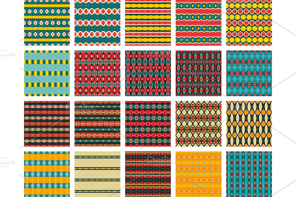 VERNI geometric seamless patterns., a Pattern Graphic by Peolla (Photo 9 of 10)