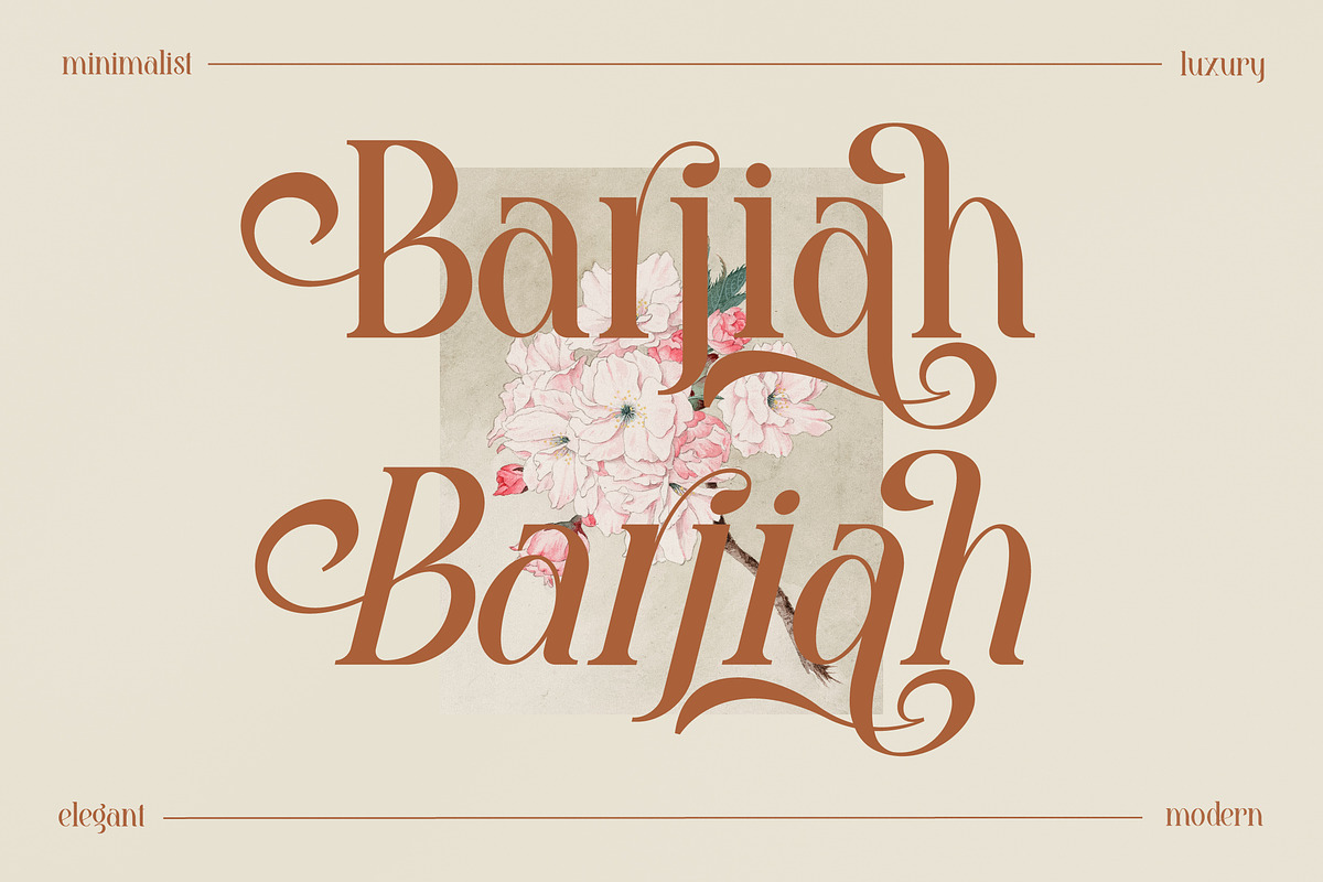 Barjiah Modern Serif Font, a Serif Font by Storytype Studio (Photo 5 of 15)