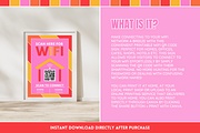 WiFi QR Code Sign - Colorful, a Card Template by SunshineStudioBoutique (Thumbnail 2 of 10)