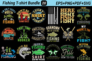 Fishing t-shirt bundle-01