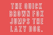 PERFECT SHADOW OUTLINE FONT, a Handwritten Font by Fourteen Letter (Thumbnail 7 of 8)