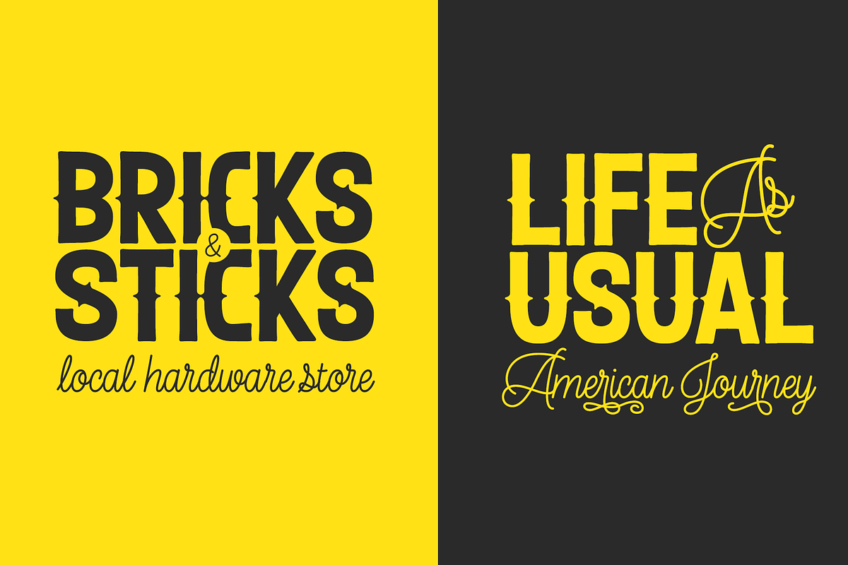 Elixir 11 Fonts Bundle preview 4