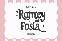 Romey Fosia Font