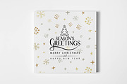 Season's Greetings Typography, a Card Template by Svetlana Kurako (Thumbnail 1 of 2)