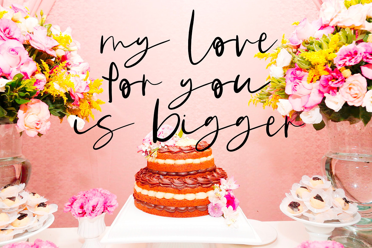 Grated Cheese | Handwritten Font, a Handwritten Font by Yuby Creative (Photo 7 of 7)