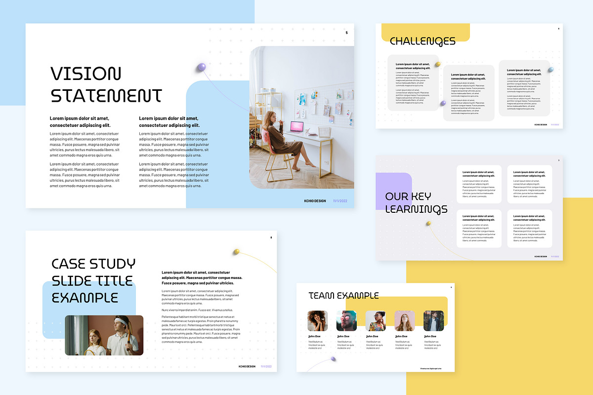 Elemental 3D Google Slides Template, a Presentation Template by chio.design - Khalay Chio (Photo 3 of 7)
