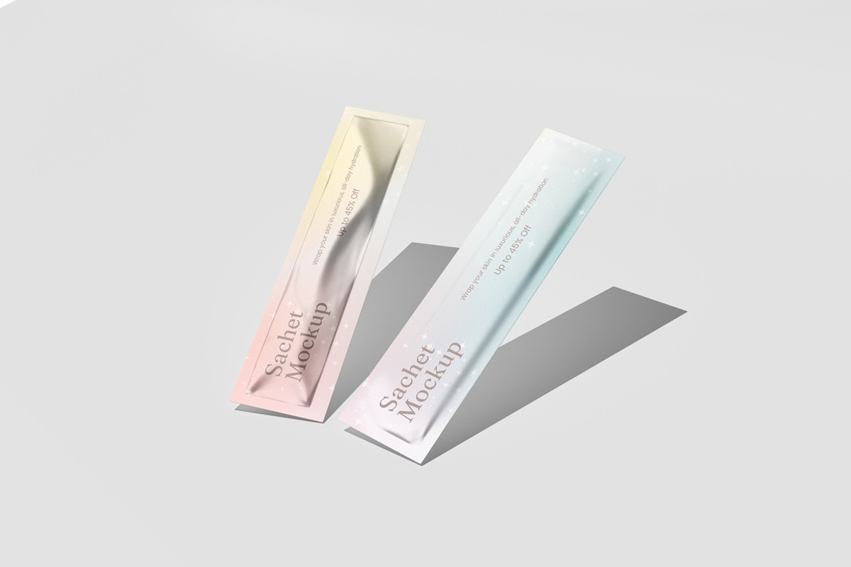 Sachet Mockup, a Packaging Mockup by Pexelyou (Photo 5 of 8)