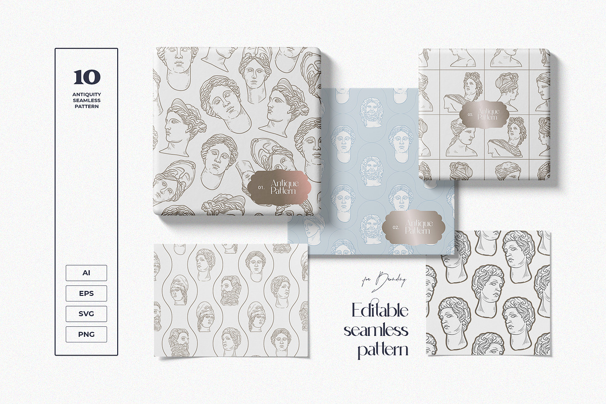 Antique Logo Kit, a Branding & Logo Template by KetteCreate (Photo 14 of 15)