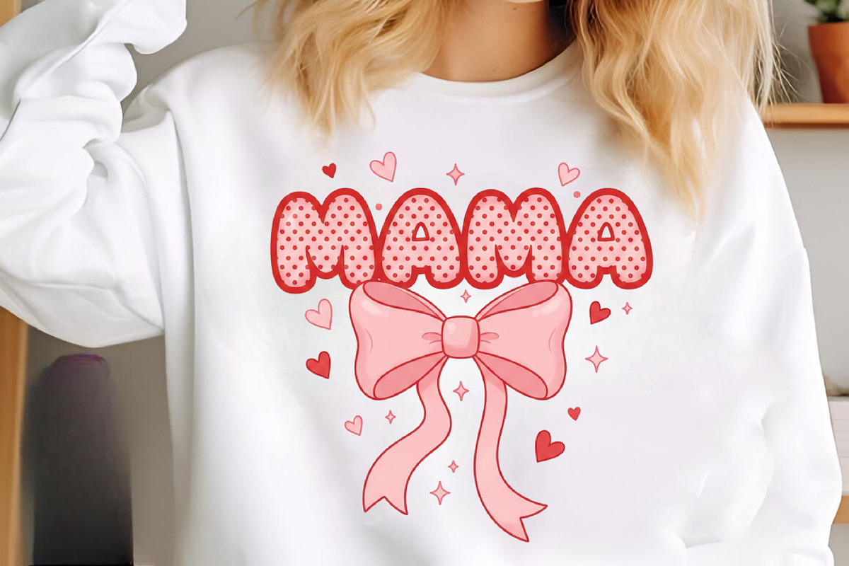 Coquette Valentine Mama Png, an Illustration by SinaCreation (Photo 5 of 11)