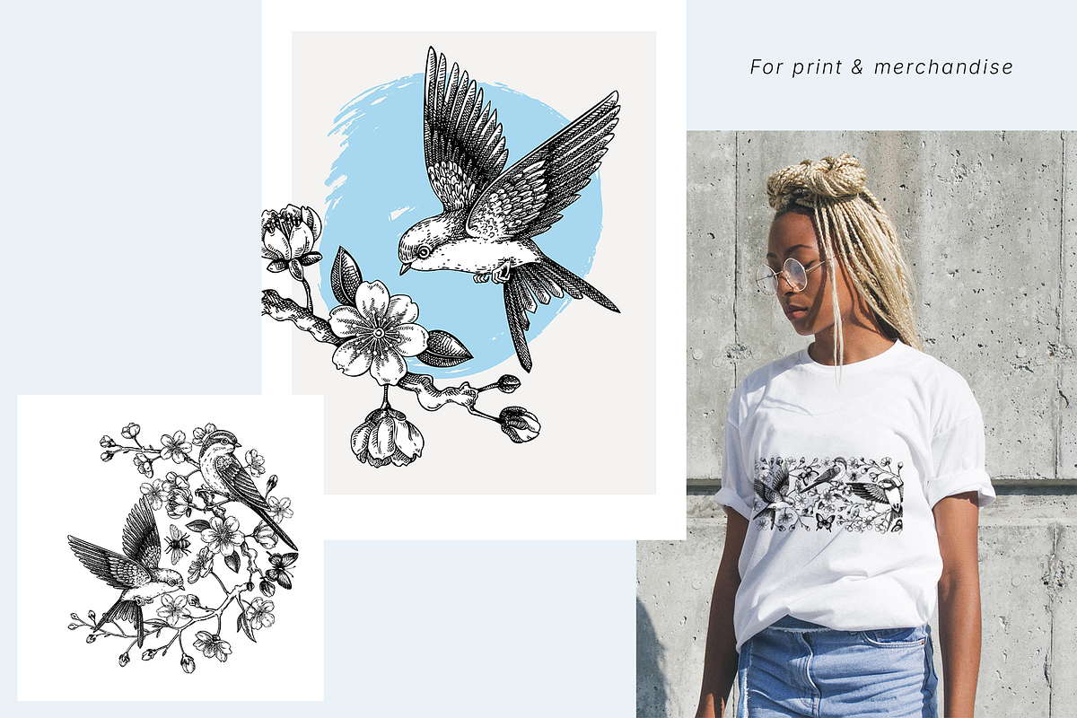 Vintage Spring Botanical Collection, a Seasonal Illustration by Yevheniia (Photo 10 of 14)