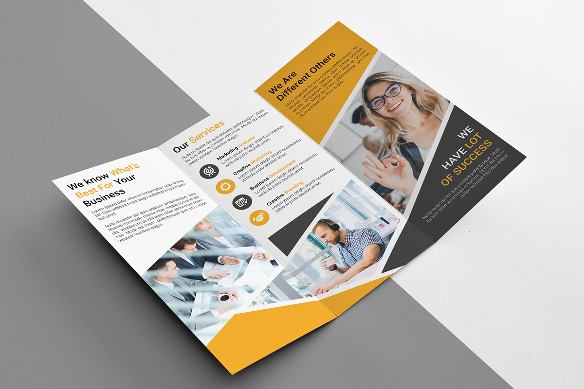 Corporate Brochure Template, a Brochure Template by Template Shop (Photo 5 of 5)