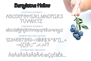 Berrylicious, a Sans Serif Font by theinkaffair (Thumbnail 9 of 9)