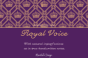 Royal Voice Font, a Script Font by Manifesto Design Gallery (Thumbnail 2 of 22)